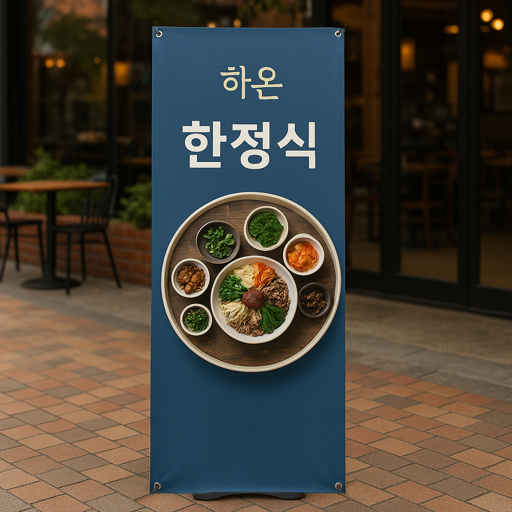 실외배너