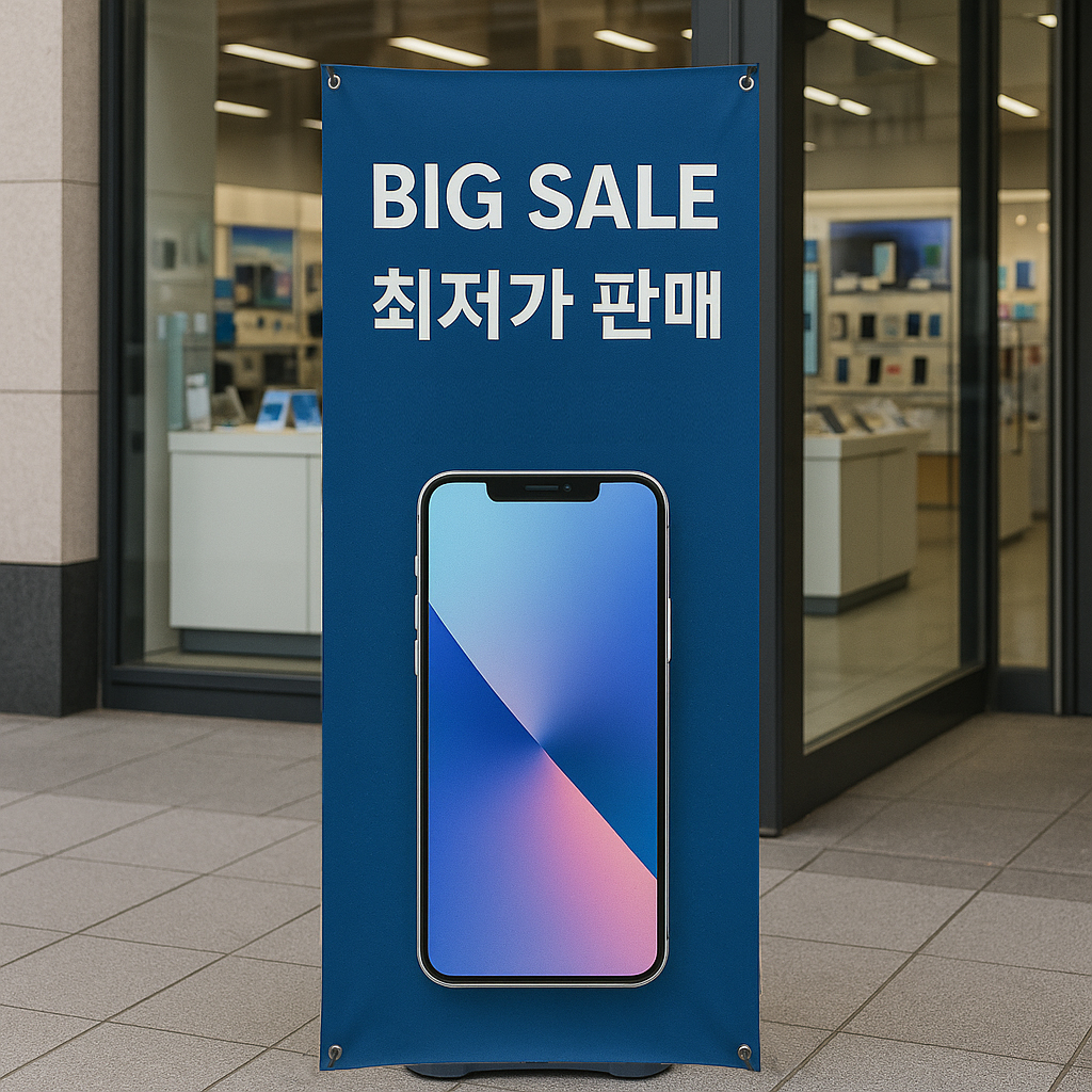 실외배너